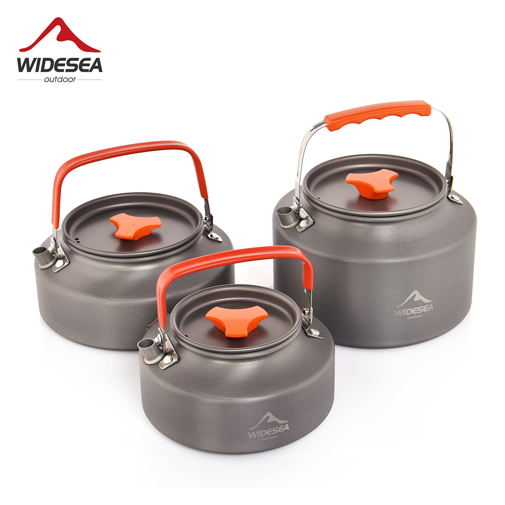 Camping Cooking Pan Set - Widesea-Camping Chaleira, 1.1L 2L 1.5L, Chaleira