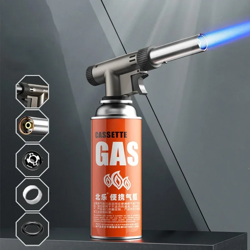 Camping Cooking Torch - Queimador de gás de metal tocha