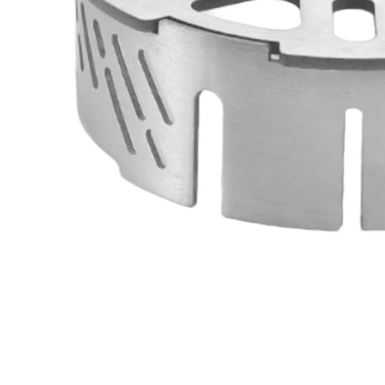 Camping Cooking Ring - Anel corta-vento de aço inoxidável para