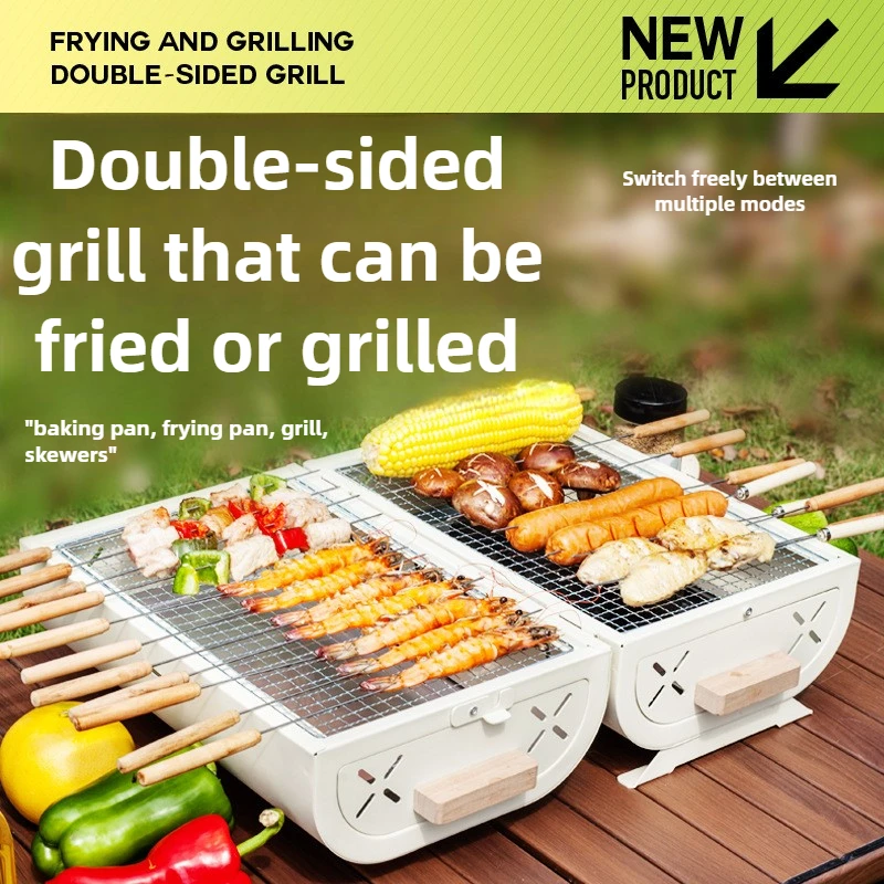 Camping Cooking Appliances - Forno de Churrasco Doméstico Portátil para