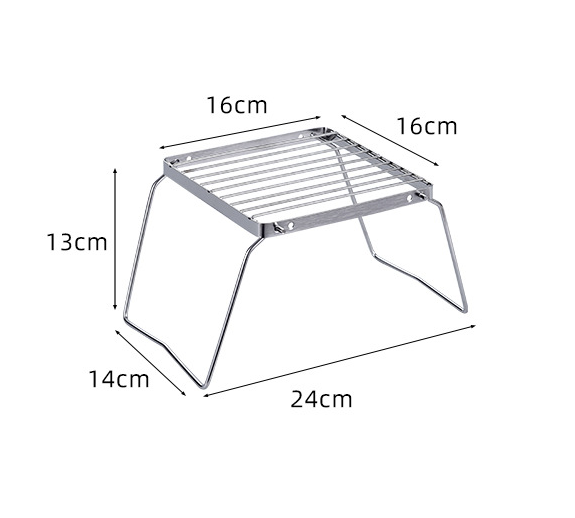 Camping Cooking Appliances - Suporte de Fogão de Aço Inoxidável