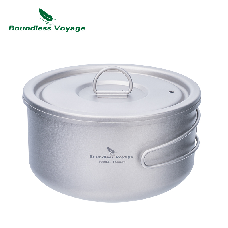 Camping Cooking Appliances - Pote de acampamento de titânio Boundless