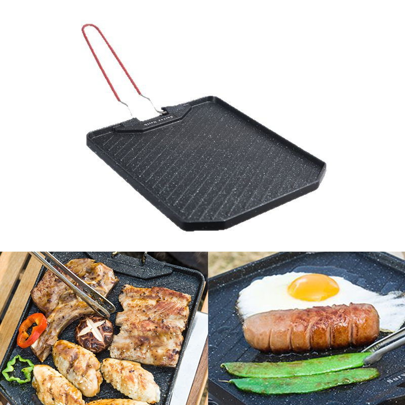 Camping Cooking Wok - Frigideira para acampamento ao ar livre,