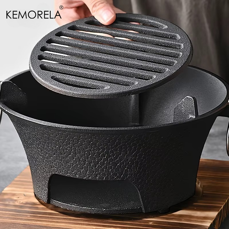 1 conjunto de ferro fundido fo - Japanese Camping Cooking avaliação e preço