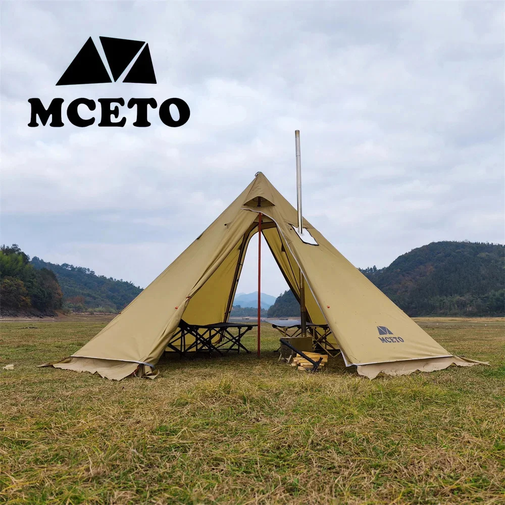Tenda Pirâmide ao ar livre com - Camping Cooking Tent avaliação e preço