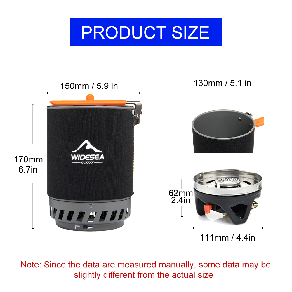 Widesea acampamento sistema de - Camping Cooking Hob avaliação e preço