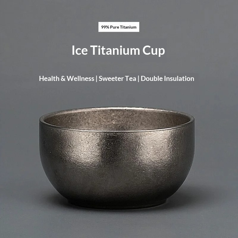 Copo de Chá Pequeno de Titânio - Camping Cooking Bowl avaliação e preço