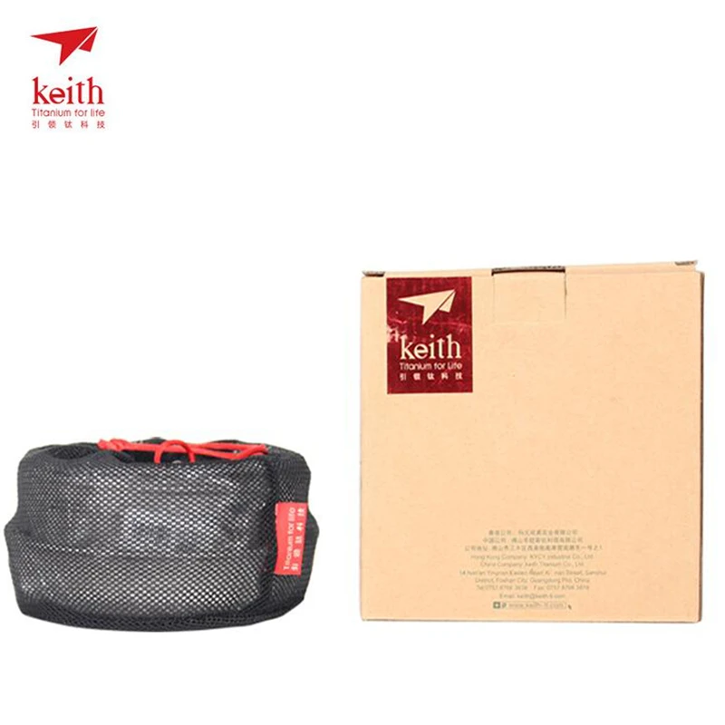 Keith-Titanium Cookware Set co - Camping Cooking Bowl avaliação e preço