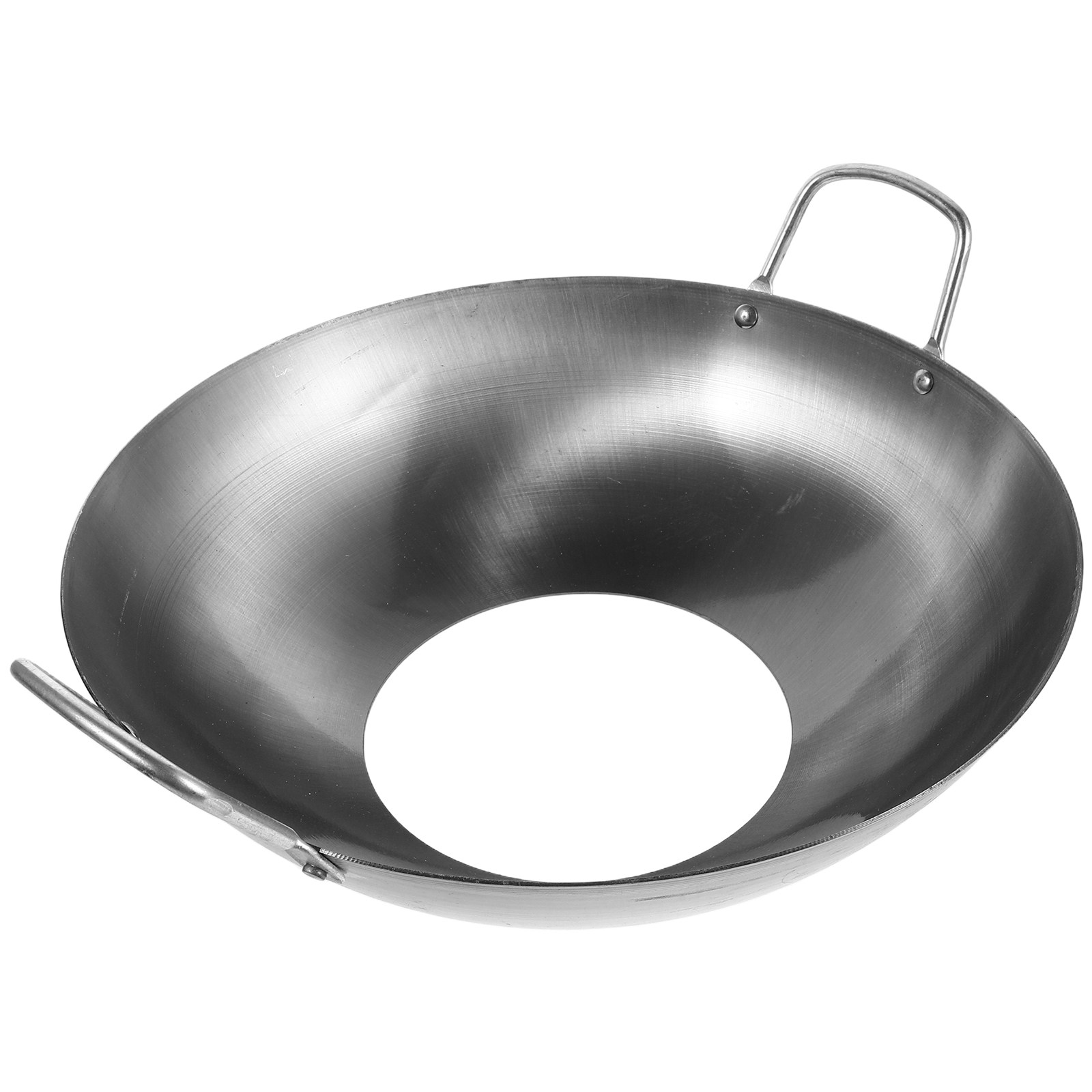 Suporte de Ferro para Wok Anti - Camping Cooking Wok avaliação e preço