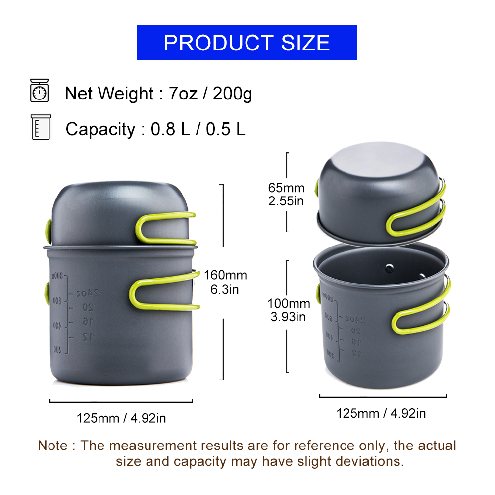 Conjunto de Utensílios de Cozi - Camping Cooking Utilities avaliação e preço