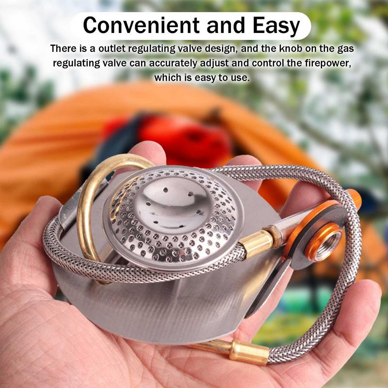 Portátil aço inoxidável exteri - Camping Cooking Hob avaliação e preço