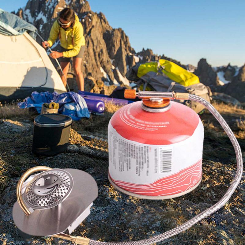 Portátil aço inoxidável exteri - Camping Cooking Hob avaliação e preço
