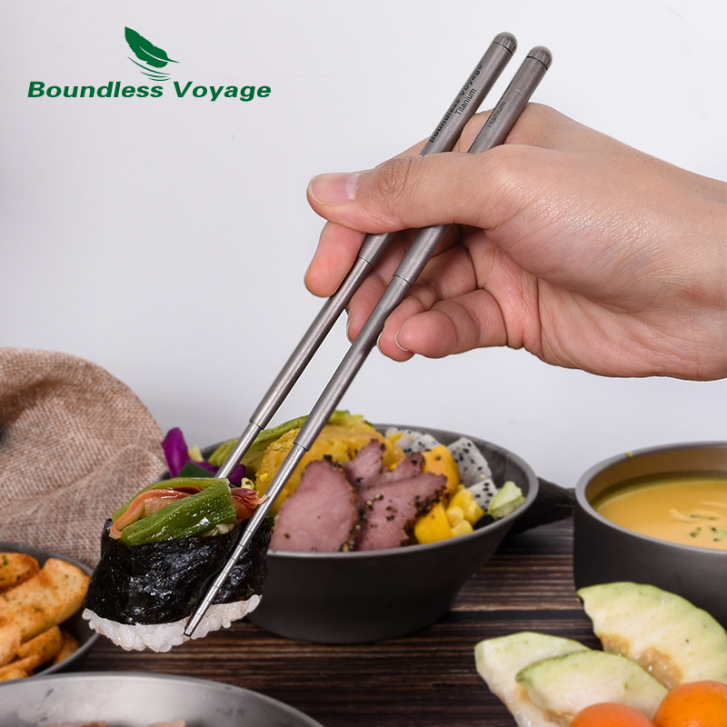 Talheres de titânio para acamp - Camping Cooking Knife Set avaliação e preço