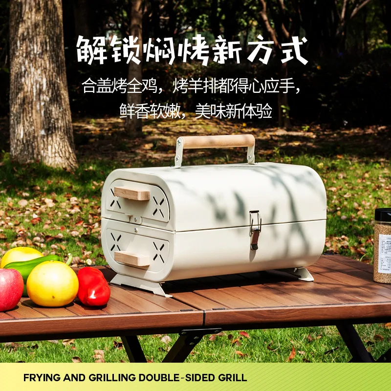 Forno de Churrasco Doméstico P - Camping Cooking Appliances avaliação e preço