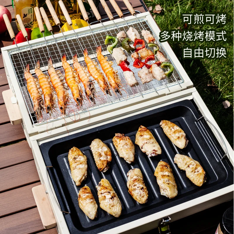Forno de Churrasco Doméstico P - Camping Cooking Appliances avaliação e preço