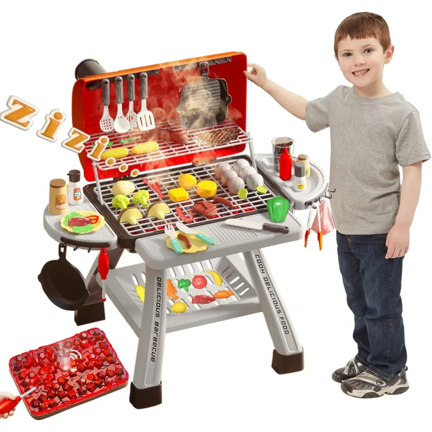 Churrasqueira conjunto de brin - Camping Cooking Kids avaliação e preço