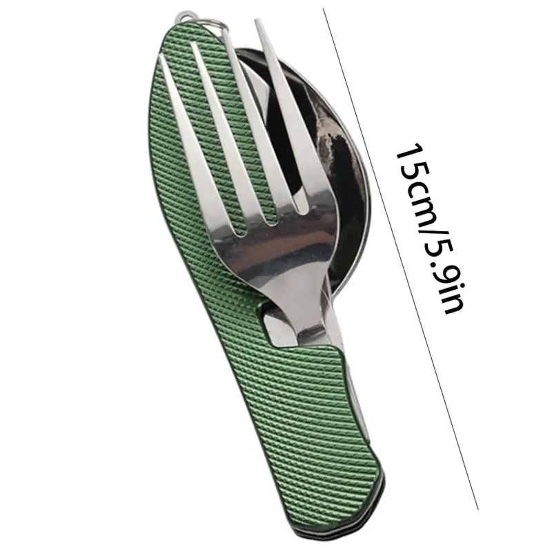 Talheres de Aço Inoxidável 4 e - Camping Cooking Knife Set avaliação e preço