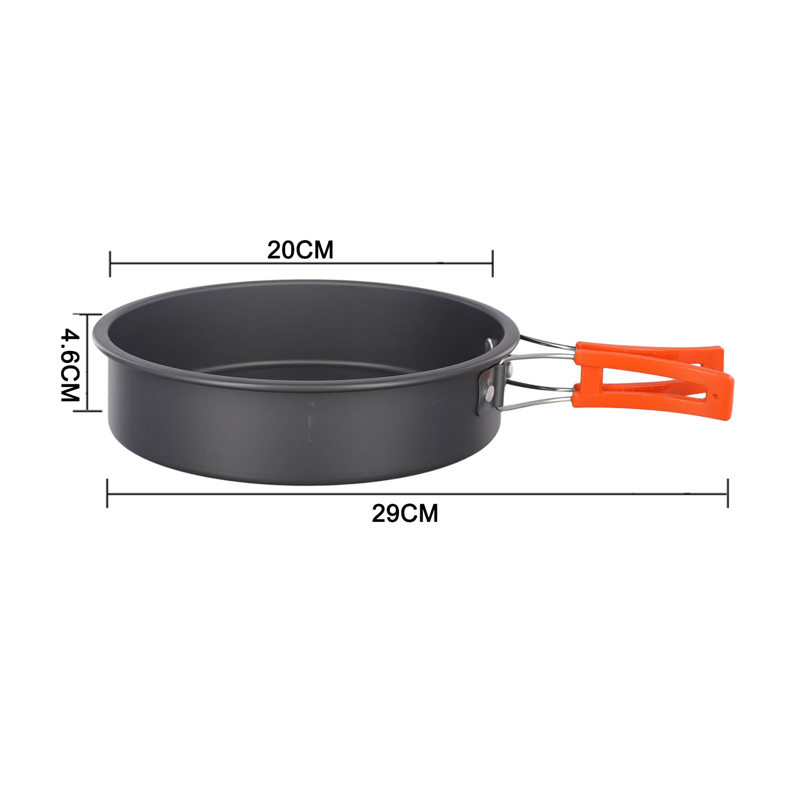 Panela de Fritura de Alumina q - Camping Cooking Wok avaliação e preço