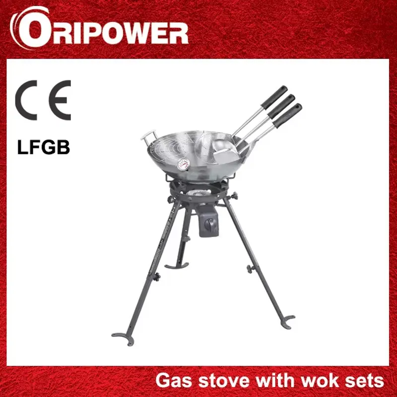 Fogão a Gás Portátil para Camp - Camping Cooking Wok avaliação e preço