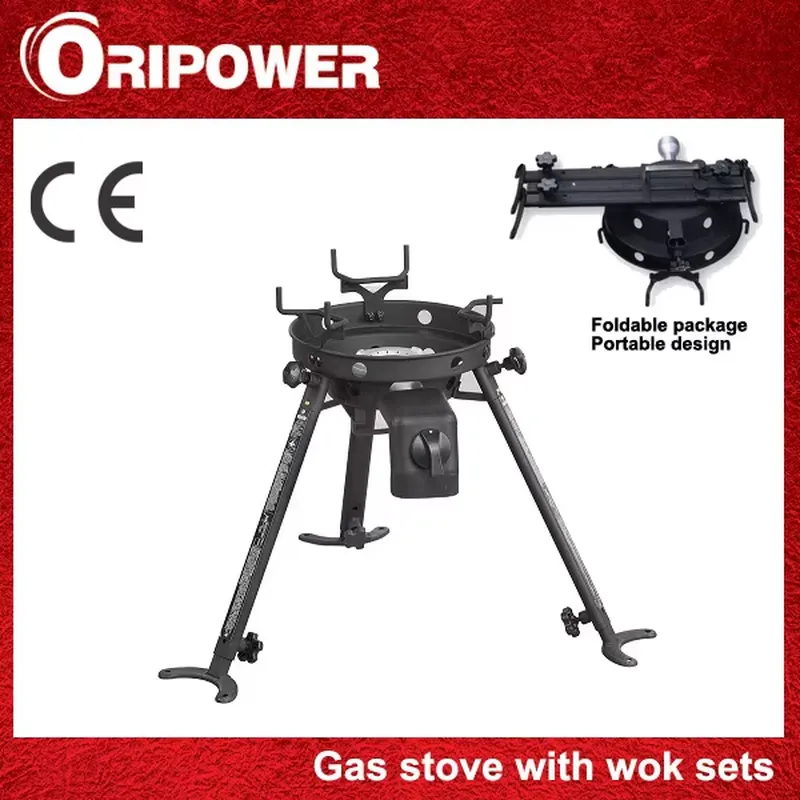 Fogão a Gás Portátil para Camp - Camping Cooking Wok avaliação e preço