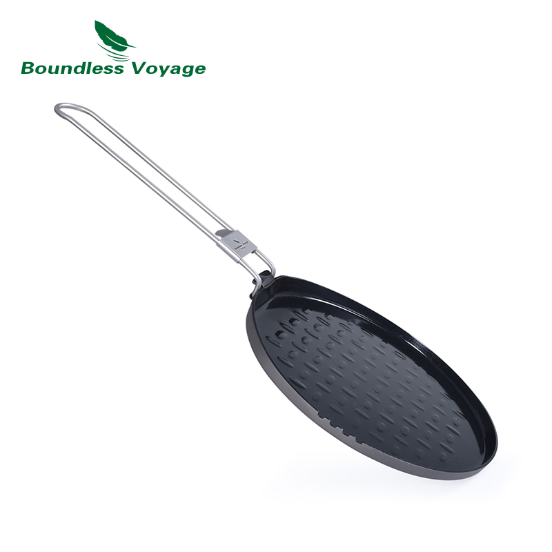 Boundless Voyage-Panela antiad - Camping Cooking Wok avaliação e preço