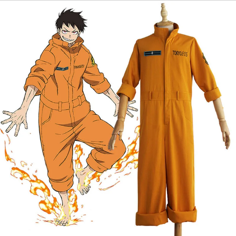 Shinra kusakabe cosplay traje  - Campfire Cooking In Another World With My Absurd Skill Manga avaliação e preço