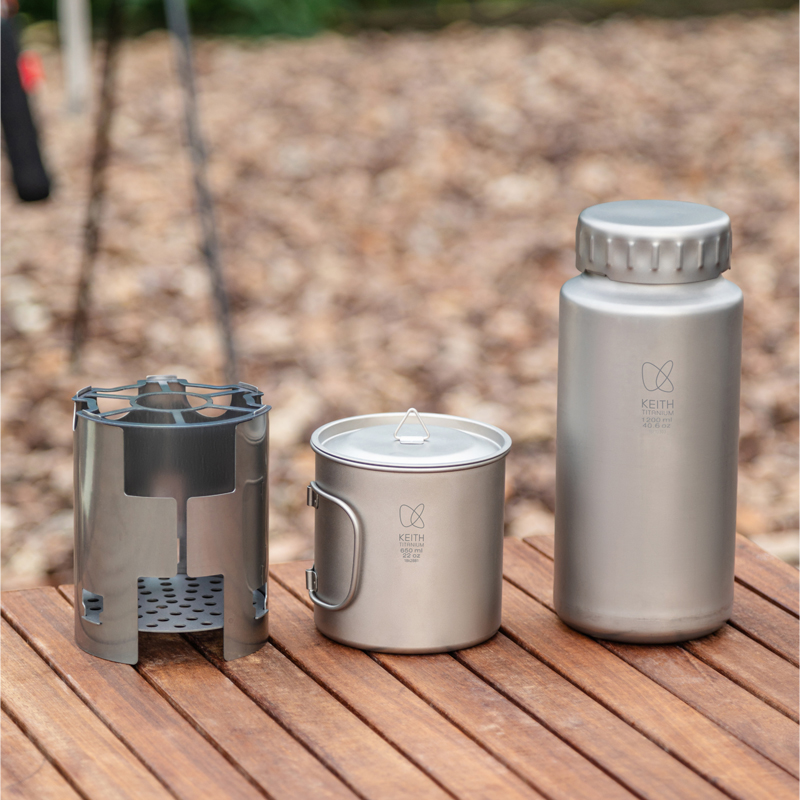 Conjunto de Camping KEITH em T - Camping Cooking Appliances avaliação e preço