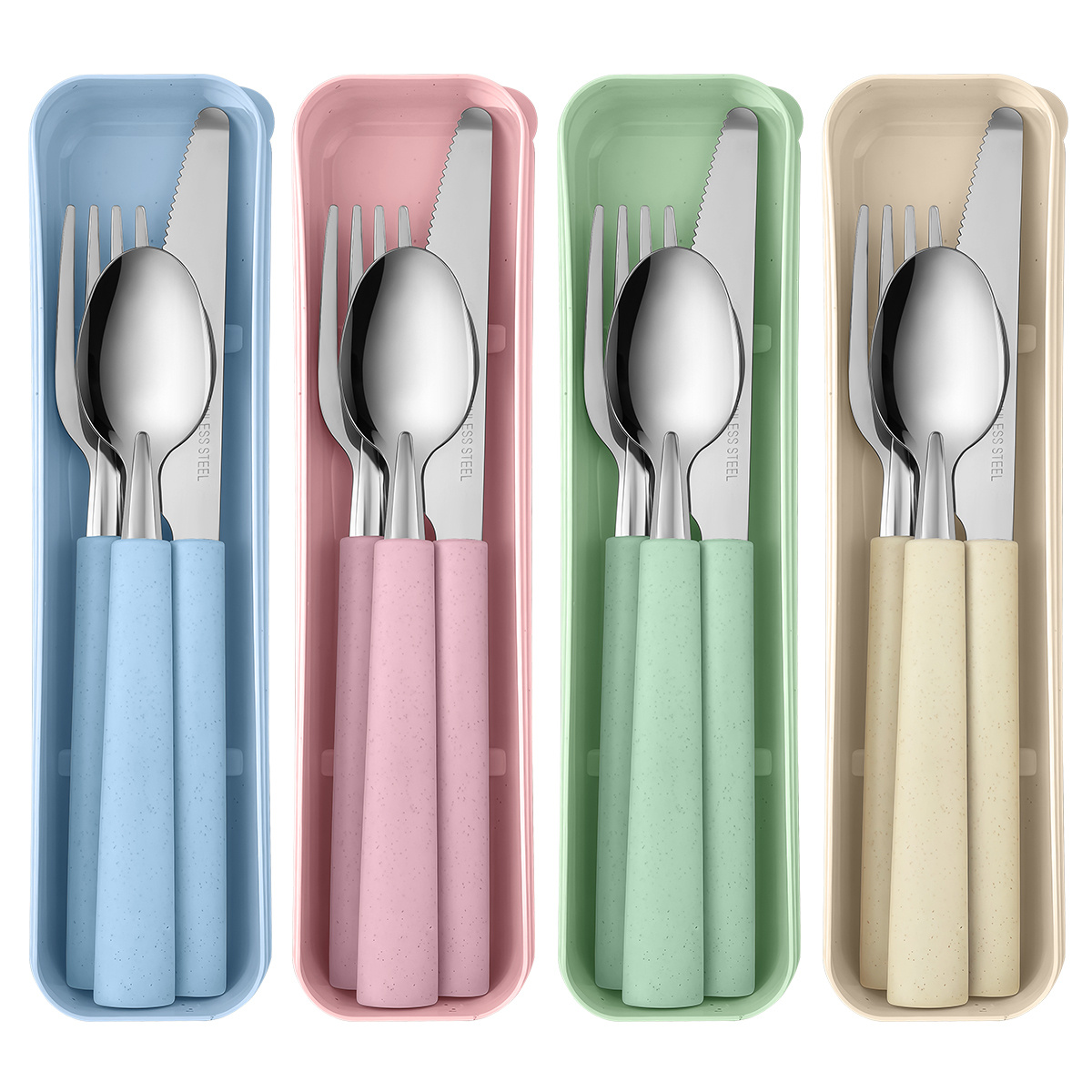 1 conjunto de talheres portáte - Camping Cooking Knife Set avaliação e preço