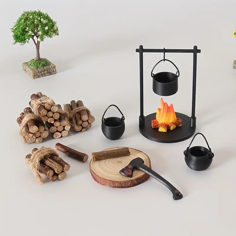 Mini fogueira pendurado fogão  - Camping Cooking Appliances avaliação e preço