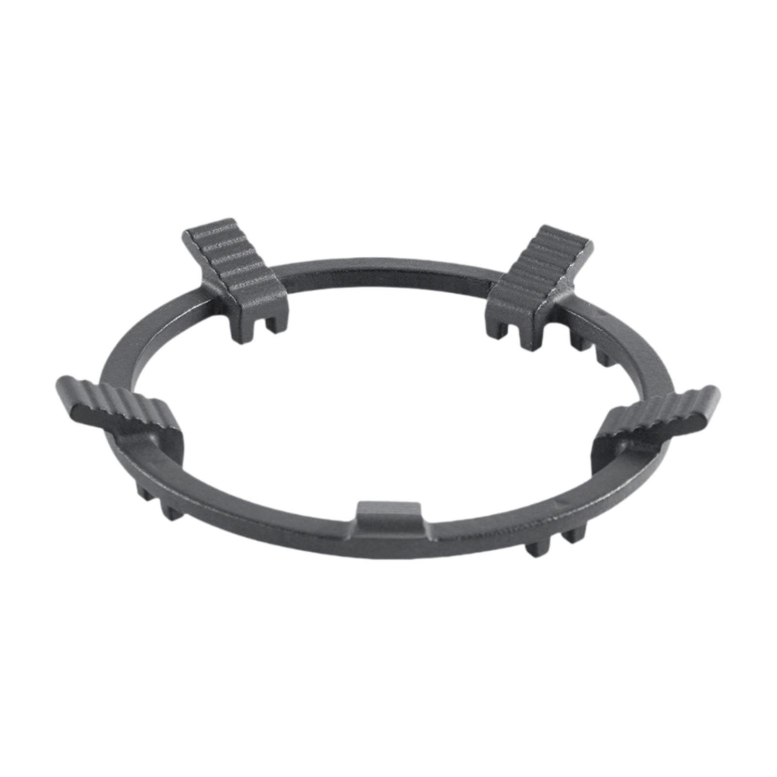 Ferro fundido wok suporte anel - Camping Cooking Wok avaliação e preço